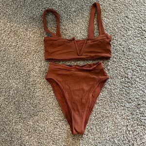 Lspace high waisted swim set